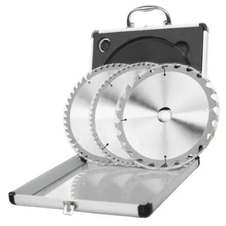 SCHEPPACH - Coffret de 3 Lames Circulaires pour Coupes Multimatériaux - Ø 210 mm alésage 30 - 24, 48 et 60 dents