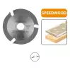 LEMAN - LAME MULTIFONCTIONS POUR MEULEUSE D.115X22,23 Z=3 HM - 2
