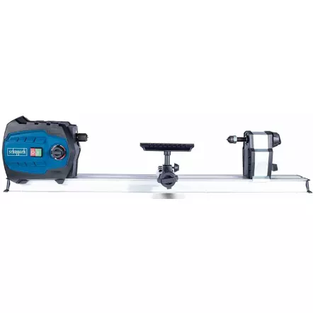 SCHEPPACH - DM600VARIO - Tour à bois d'Etabli avec Variateur Electronique - 550 W - Entre-Pointes 600 mm