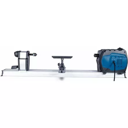 SCHEPPACH - DM600VARIO - Tour à bois d'Etabli avec Variateur Electronique - 550 W - Entre-Pointes 600 mm
