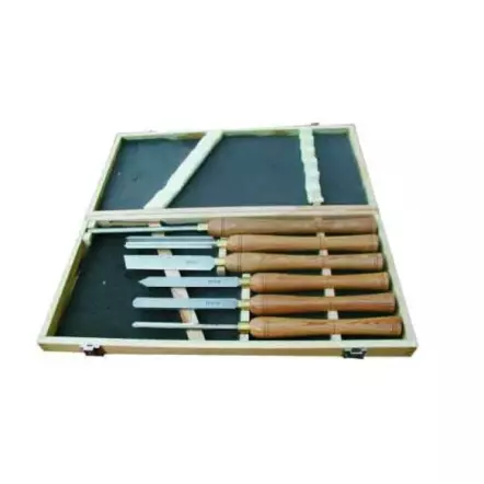DMS-HS Coffret de 6 Outils de Tourneur
