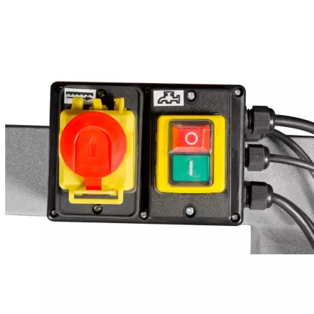 HOLZMANN - BS712TOP Scie à ruban métal descente et arrêt automatique D. coupe 180mm | 400V 1100 W