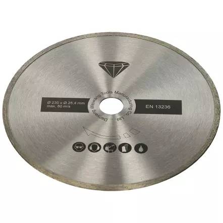 SCHEPPACH - Disque Diamant Ø 230 mm - alésage 25,4 mm