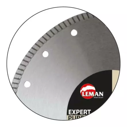 LEMAN - Disque Diamant Grès Cérame Ø 200 mm - alésage 25,4 mm