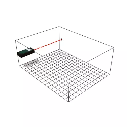 METABO - LD60 - Télémètre Laser - Plage de mesure 0,05 - 60 mètres