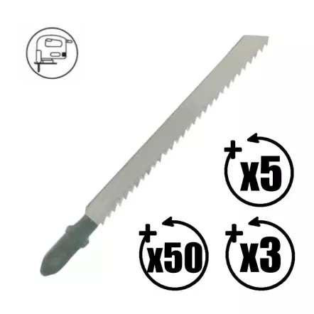 Lames de scie sauteuse longueur 75 mm - LEMAN