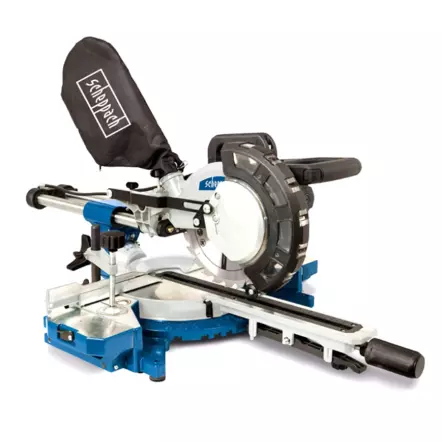 SCHEPPACH - HM216 Scie à onglet - 2000 W - Lame Ø 216mm (24 dents) Multimatériaux + 1 lame 48 dents Offerte !