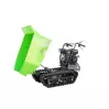 ZIPPER - ZI-MD500HSN - Mini-Dumper à Chenilles avec Lame - Moteur 6800 W - 6 vitesses - 2