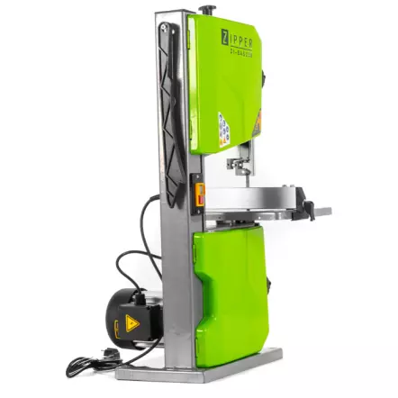 ZIPPER - ZI-BAS250 - Scie à Ruban - Hauteur 115 mm - Table 302 x 304 mm 220V-240V 50 Hz 500W