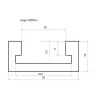 OFT102 - Table de Défonceuse 810 x 610 mm - Hauteur 880 mm - 4