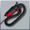 EINHELL - TC-DW 225 - Ponceuse Murale Girafe - Diamètre 225 mm - 230 V - Avec 6 Disques de ponçage - 6