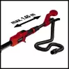 EINHELL - TE-DW 225 X - Ponceuse Murale Girafe à disque Circulaire et Triangulaire - 750W - 230V - 5