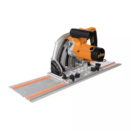 TTS185KIT - Scie Plongeante avec Rail de Guidage - 1400 W - Profondeur de Coupe 68 mm