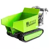 ZIPPER - ZI-MD500HST - Mini-Dumper Thermique à Chenilles avec Lame - Moteur 6800 W - 3 Vitesses - 2