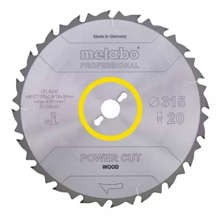 METABO-Lame-de-scie-power-cut-wood-professional-315x30-Z