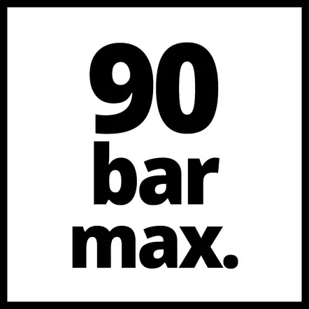 EINHELL - TC-HP 90 Nettoyeur haute pression 220-240 V | 50 Hz 1200 W 90 bar 372 L/h avec accessoires