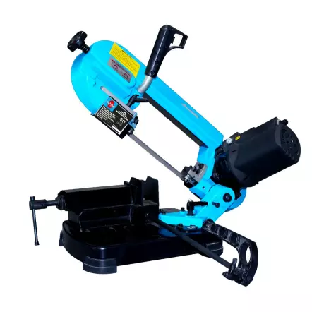 LEMAN - SRM125 - Scie à Ruban Métaux Manuelle 125 mm à montée assistée - 230V - 400 W