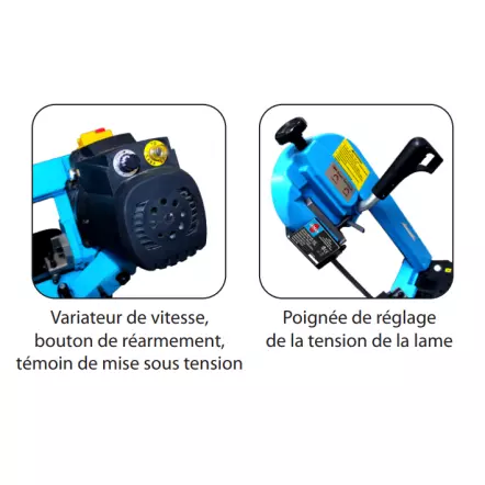 LEMAN-SRM125-Scie-a-Ruban-Metaux-Manuelle-125-mm-a-montee-assistee-230V-400-W-SRM125