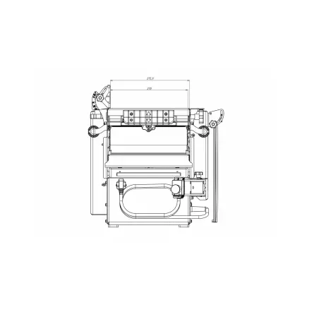 SDR2200 - Raboteuse Dégauchisseuse Combinée - 2200W - Largeur de Dégauchissage 270 mm