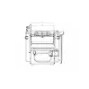 SDR2200 - Raboteuse Dégauchisseuse Combinée - 2200W - Largeur de Dégauchissage 270 mm - 10