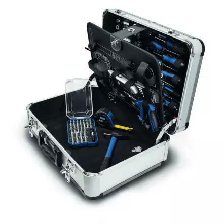 SCHEPPACH - TB150 - Malette à Outils - 101 Outils en Chrome Vanadium
