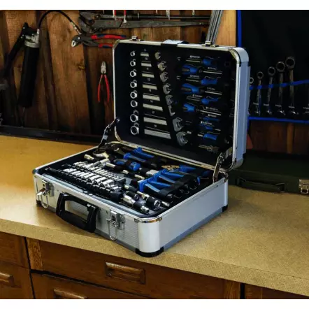 SCHEPPACH - TB150 - Malette à Outils - 101 Outils en Chrome Vanadium