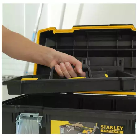 STANLEY - Boîte à Outils Etanche Fatmax - 584 x 267 x 305 mm - Capacité max. 20 Litres