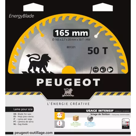 PEUGEOT-801321-Lame-scie-circulaire-Diametre-165-mm-2