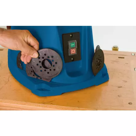 SCHEPPACH - OSM100 Ponceuse oscillante 220-240V 50Hz 450W