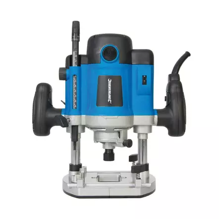 SILVERLINE - Défonceuse à vitesse variable 2050 W - 230V - Avec 5 Pinces de serrage !