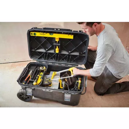 STANLEY - Coffre de Chantier Pro Etanche Fatmax - Dimensions 910 x 516 x 431 mm