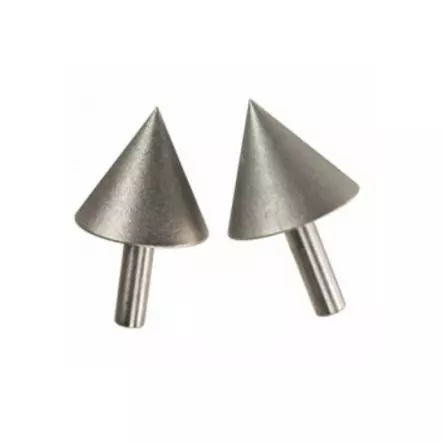 HOLZPROFI - Jeu de 2 Cônes diamantés pour l'affûtage des bédanes 6 à 25 mm