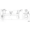 HOLZPROFI - MC305 Tour à bois d'Etabli 230V 375W - Entre-pointes 406 mm - 5