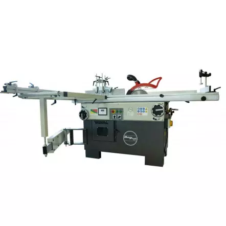 TS315I - Combiné Toupie-Scie avec Chariot Alu Ras de Lame 2000 x 270 mm - 3000 W - 230V