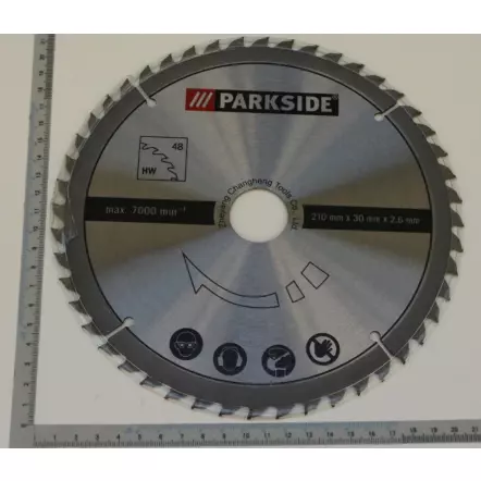 Lame de scie circulaire HW Ø210x30/2,6 mm Z48
