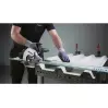 METABO - MKS 18 LTX 58 - Scie Circulaire Portative à Métaux sans fil - Profondeur de coupe 58 mm - 2 x 5,5 Ah - 2