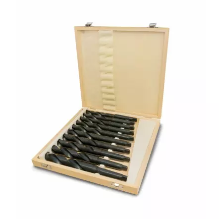 MÉTALPROFI - MB-SBS-MK2 10TLG-W - Coffret forets hélicoïdaux métaux de 14,5 à 23