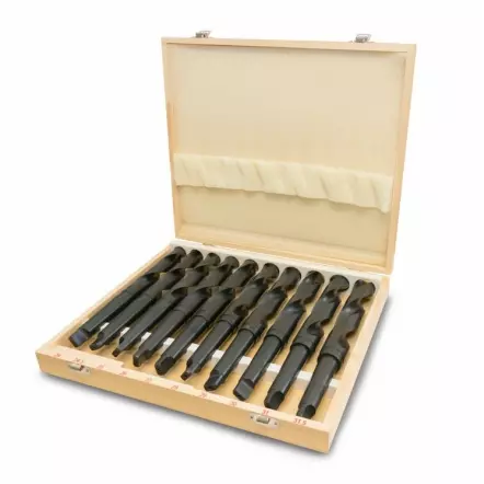 MÉTALPROFI - MB-SBS-MK3 10TLG-W - Coffret forets hélicoïdaux métaux de 24 à 31
