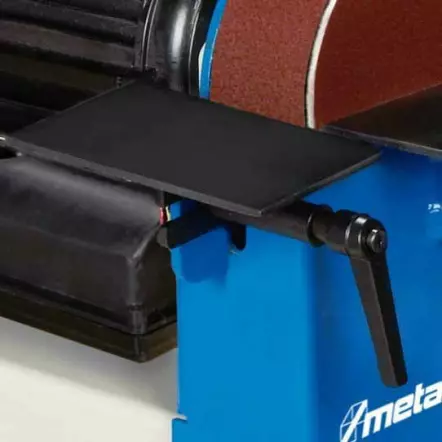 METALLKRAFT– BTS51 - Combiné Ponceuse à Bande et à Disque pour Métal - Puissance 750 W