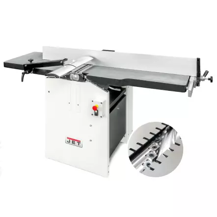 RDJ-410-HH - Dégauchisseuse-Raboteuse 410 mm avec arbre hélicoïdal - 230V - Fabrication Européenne