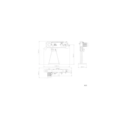 MÉTALPROFI - BG75 - Tank à poncer 230 V - Puissance 2000 W - Bande 2000 x 75 mm