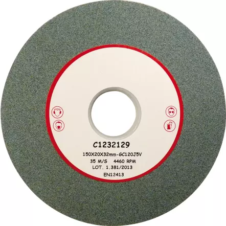 PEUGEOT-Meule-carbure-de-silicium-150X20X32-MM-GRAIN-120