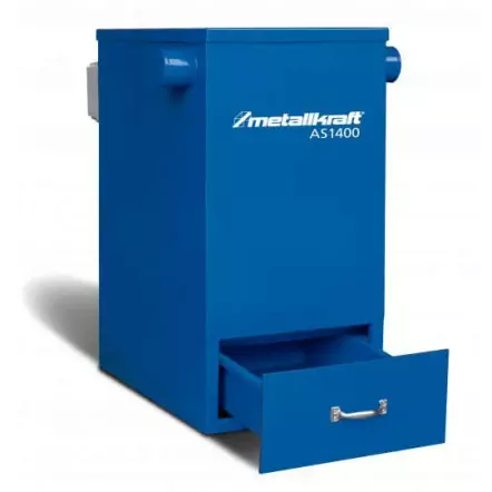 METALLKRAFT - AS1400 - Système d'Aspiration pour Machines Métal - Puissance 550 W - 840 m³/h