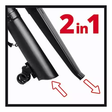 EINHELL - GC-EL 3000 E - Aspirateur-Souffleur Electrique 3000 W - Capacité 45 L - Aspiration 840m3/heure