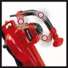 EINHELL - GC-EL 3000 E - Aspirateur-Souffleur Electrique 3000 W - Capacité 45 L - Aspiration 840m3/heure - 6