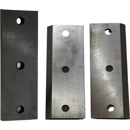 Jeu de 3 fers de rechange pour broyeur de végétaux ZI-HAEK4100