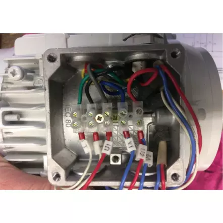 Moteur 230V monophasé 0.98 kW pour combiné Scheppach, Kity et Woodster