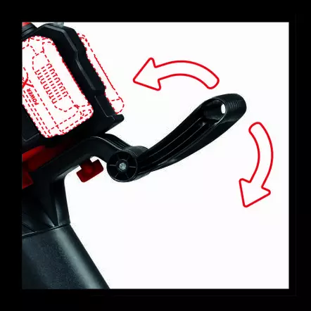 EINHELL - GC-CL 36/230 Li E-Solo - Aspirateur-Souffleur Sans fil - Capacité 45 L - Aspiration 700m3/heure