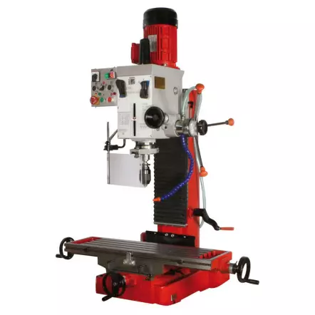 HOLZMANN - ZX7050 - Taraudeuse-Fraiseuse à Métal - 400V - Capacité de perçage 45 x 125 mm