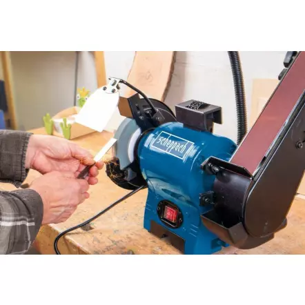 SCHEPPACH - BGS700 Touret mixte à bande et à disque Ø150 mm 230V 50Hz 250W